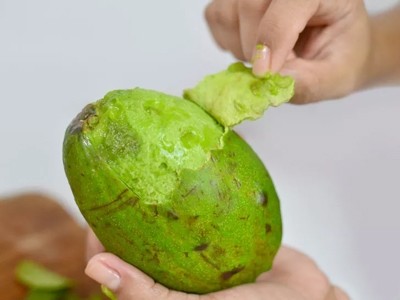 Чистим авокадо - способ 3